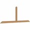 Ekena Millwork Portland Smooth Timber Gable Bracket, Western Red Cedar, 84"W x 31"H x 1 1/2"D x 3 1/2"F, 9/12 Pitch GBW084X31X0204POR00SWR - alternate 4
